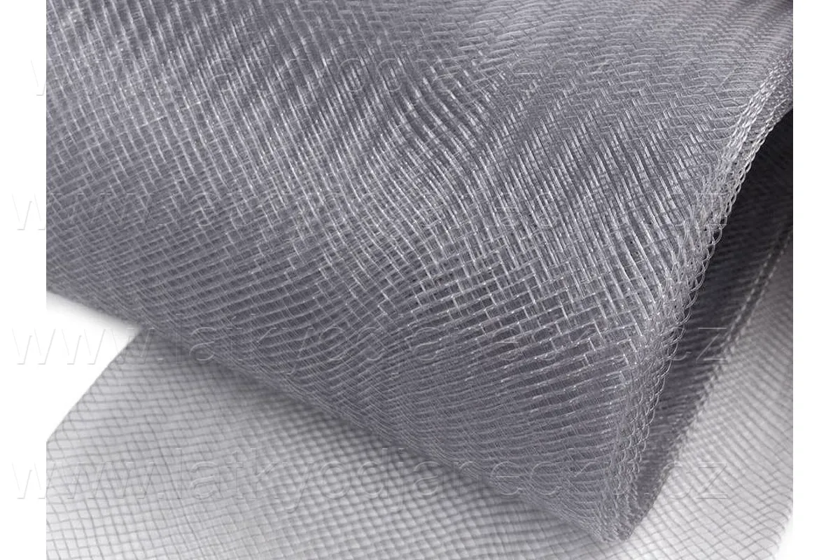 Modistická krinolína tuhá šíře 5 cm, ŠEDÁ