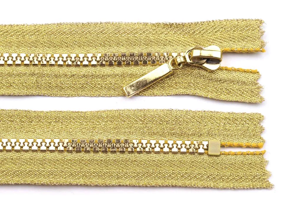 ZLATÁ * Kostěný zip délka 65 cm